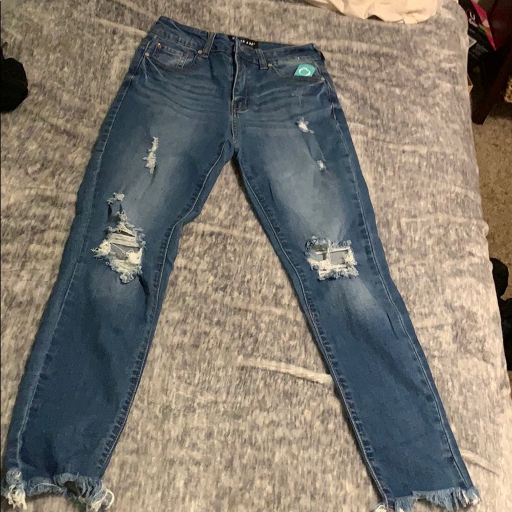 Ripped jeans, never wore them